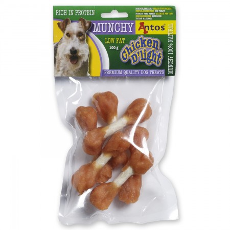 antos1 Лакомства Chicken D'light различни видове от Antos, Холандия, 100 гр