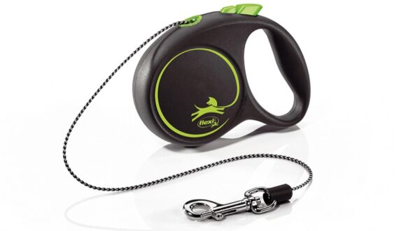 Автоматични поводи flexi Black Design XS 8кг, въже