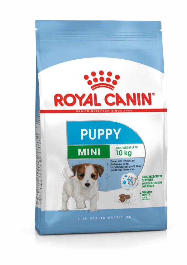 СУХА ХАРАНА ЗА ПОДРАСТВАЩИ КУЧЕНЦА ROYAL CANIN® MINI PUPPY