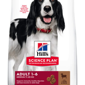 Hill’s Science Plan Canine Medium Adult с агнешко и ориз