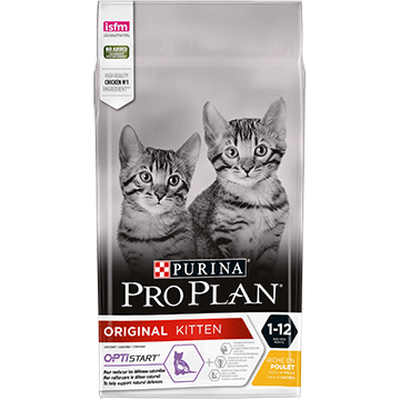 PURINA® PRO PLAN® ORIGINAL KITTEN®, богата на Пиле