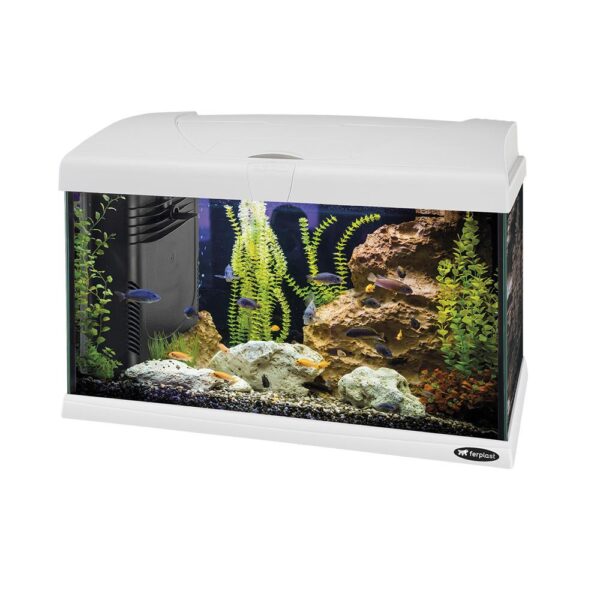 CAPRI 60 LED WHITE AQUARIUM