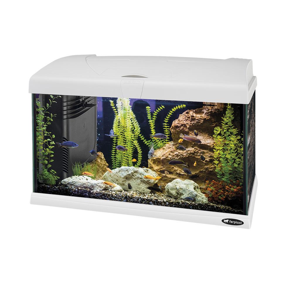 CAPRI 60 LED WHITE AQUARIUM