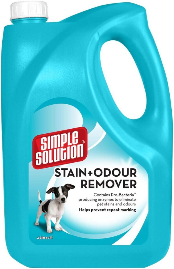 Спрей за кучета Simple Solution Stain&Odour Remover против петна и миризми, 4л.