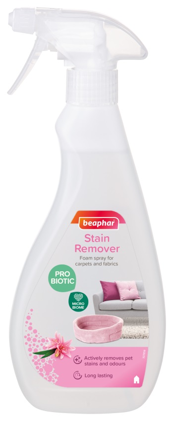 7693stain remover Спрей за петна с пробиотик Beaphar Stain Remover Probiotic, 500мл