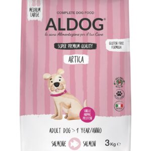 Aldog Arctica Medium/Large - безглутенова, суперпремиум формула със сьомга и ориз