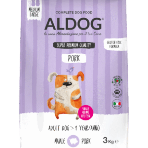Aldog Pork Medium/Large - безглутенова, суперпремиум формула със свинско и ориз