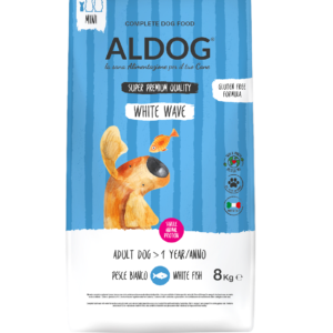 Aldog White Wave Mini - безглутенова, суперпремиум формула с бяла риба и ориз