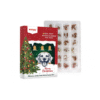 Wanpy Christmas Calendar 150 г - коледен календар за кучета с лакомства асорти с пилешко, говеждо, патица